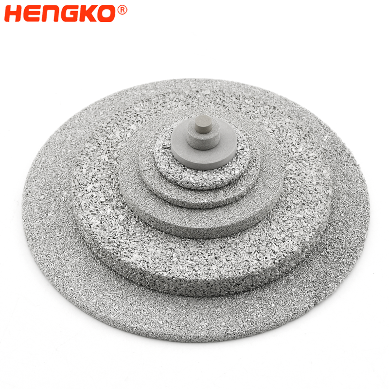 HENGKO Custom 0.1 to 90 Microns 316 Sintered Stainless Steel Titanium Sintering Filter Element