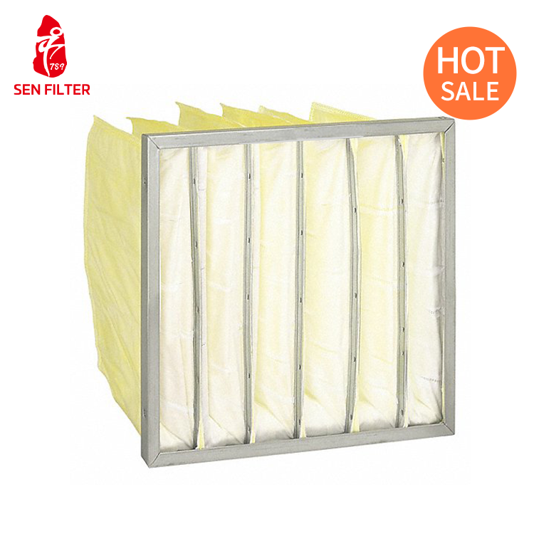 Bag Filter New Stock Arrival Customized Synthetic Pocket Bag Pre Air Filters Secondary Filter for Cleanroom