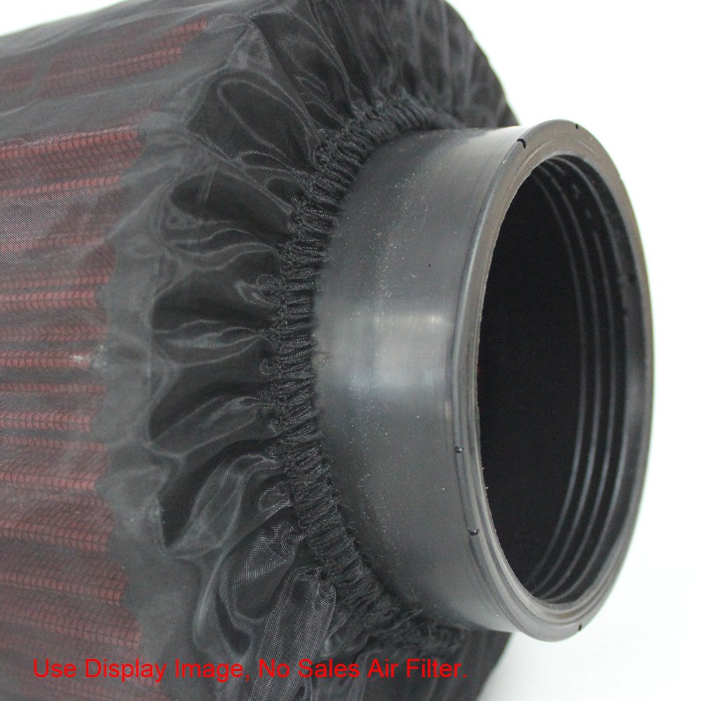 Air Filter Cover Protective Dustproof Cover Universal Fits for Cold Air Intake Filter High Flow Cone Air Filters