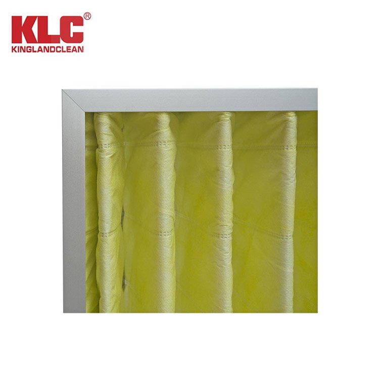 Industrial Box Type Air Filters Pleated Air Filter Box