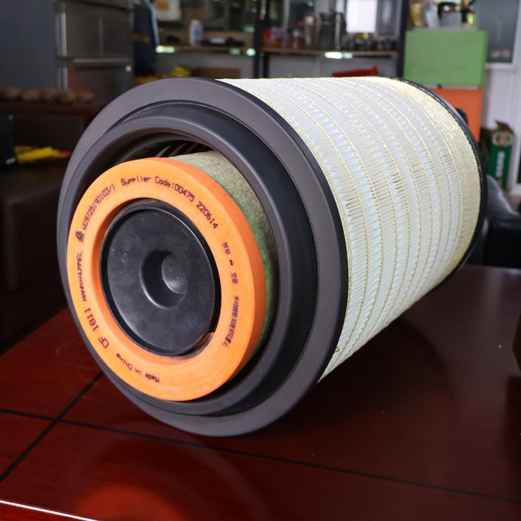 SINOTRUK HOWO T5G SITRAK C7H Truck Spare Parts Air Filter Element K2747 WG9525195201 Weichai WP12 Engine Air Filter