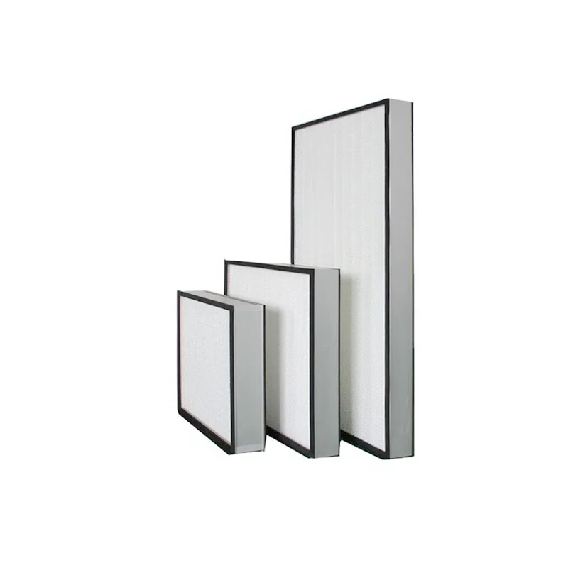 HVAC System Galvanized 0.3um 99.9% Efficiency H14 H13 4x2 FFU Hepa Filter for Restaurants Hotels Cleanroom Laminar Flow Hood