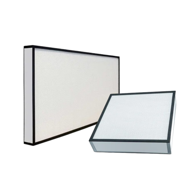 HVAC System Galvanized 0.3um 99.9% Efficiency H14 H13 4x2 FFU Hepa Filter for Restaurants Hotels Cleanroom Laminar Flow Hood