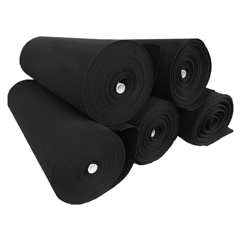 OEM Activated Carbon Filter Cotton Black Filter Cotton Paint Room Deodorization air Purification Activated Carbon Fiber Cotton