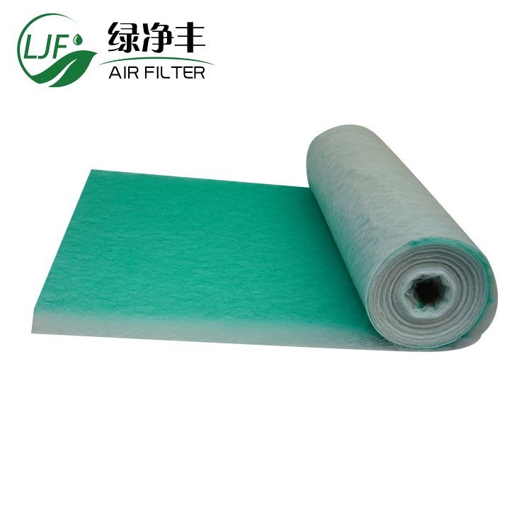 G3 G4 Fiberglass Filter Media Roll Paint Stop Filter for Spray Booth Floor Filter