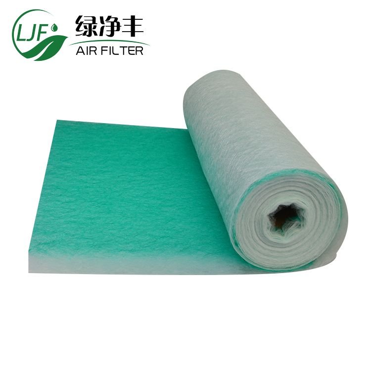 G3 G4 Fiberglass Filter Media Roll Paint Stop Filter for Spray Booth Floor Filter
