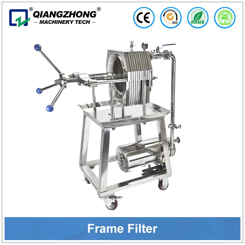 Ood Grade Stainless Steel Oil Filter Equipment New Condition Vacuum and Air Plate Syrup Filter for Industry Use