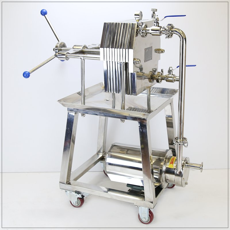 Ood Grade Stainless Steel Oil Filter Equipment New Condition Vacuum and Air Plate Syrup Filter for Industry Use