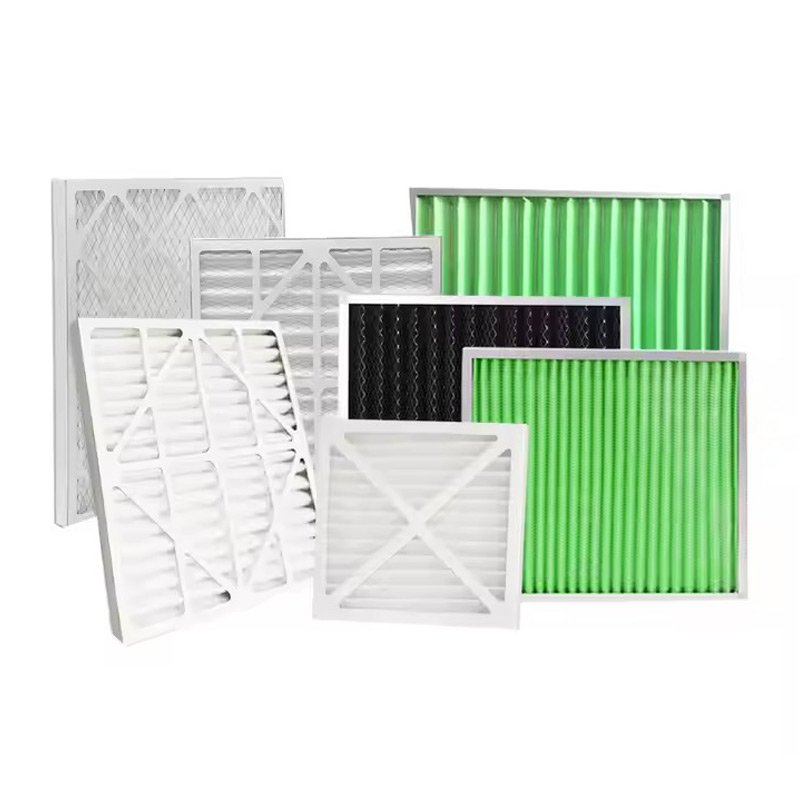 OEM G3 Paper Frame Primary Filter Merv 8 Non-woven Folding Merv 13 AC Furnace Filter Merv 11 Pleated Pre-air Filter