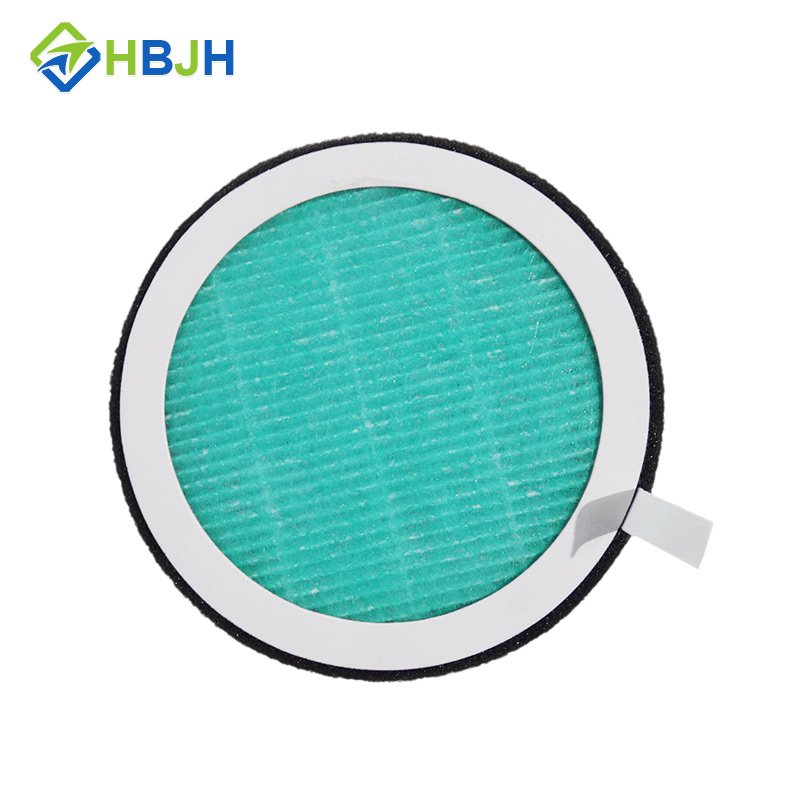 Wholesale Carbon Cloth Silver Ion Filter Small Pipeline High Efficiency air Purification Filter Round HEPA Filter