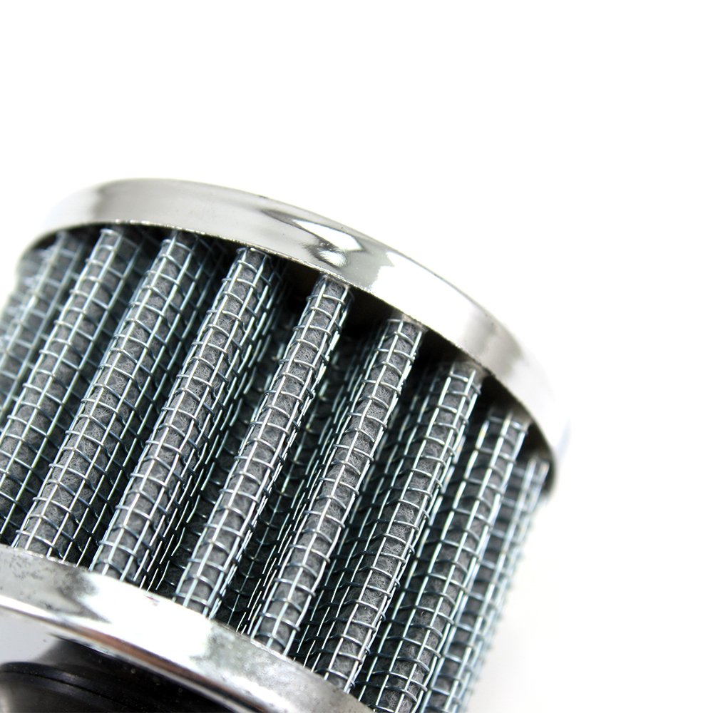 12MM 25MM Universal Air Filter for Car Motorcycle Cold Air Intake High Flow Mini Breather Filters XH-UN008