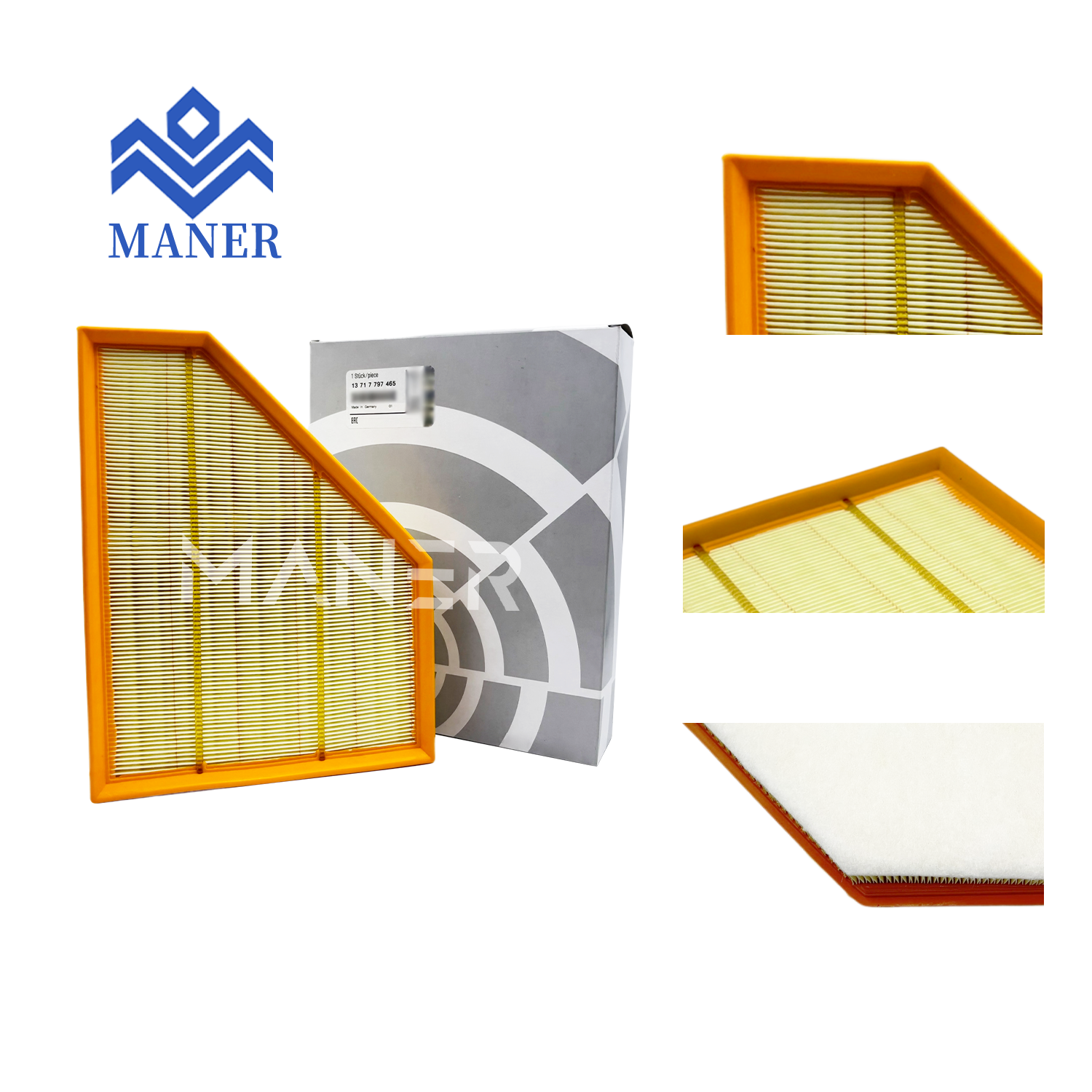 MANER Auto Engine Systems 13717797465 Wholesale China Factory Air Filter for Bmw F45 F46 216i 218i 220i 225i 225xe 2013-2019/X1