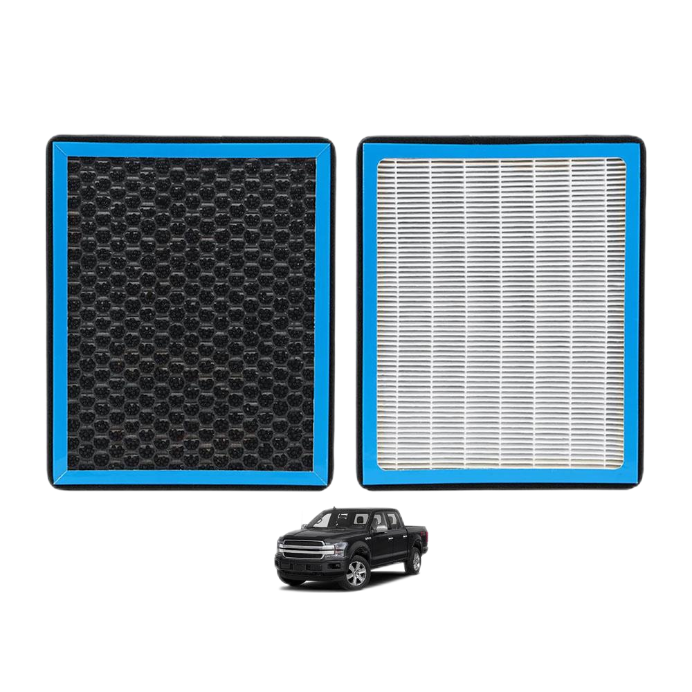 Custom Cabin Filters Replacement for Ford Premium Cabin Air Filter Includes Activated Carbon Ford F150 Active Carbon air Filter