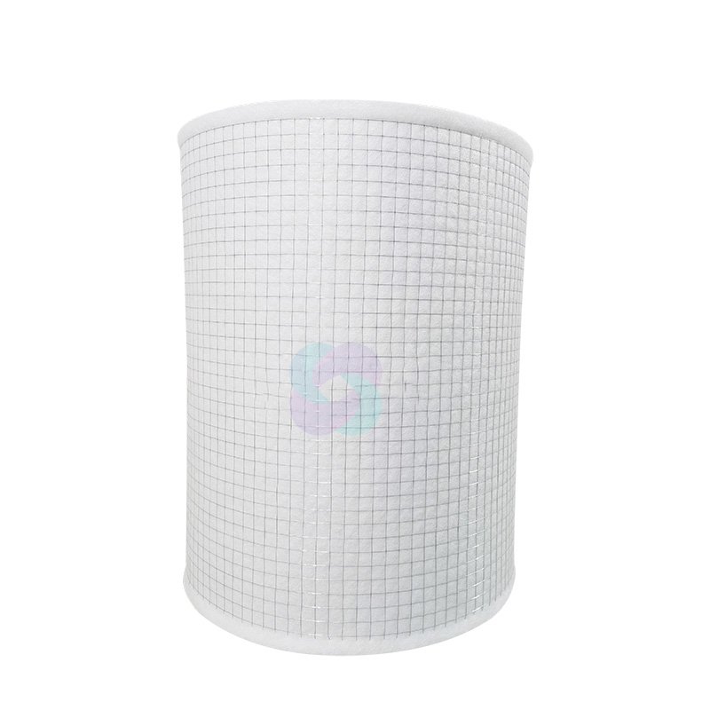 AC Filter Media With Polyester Fiber Ventilation Pre-filter Laminated Filter Media