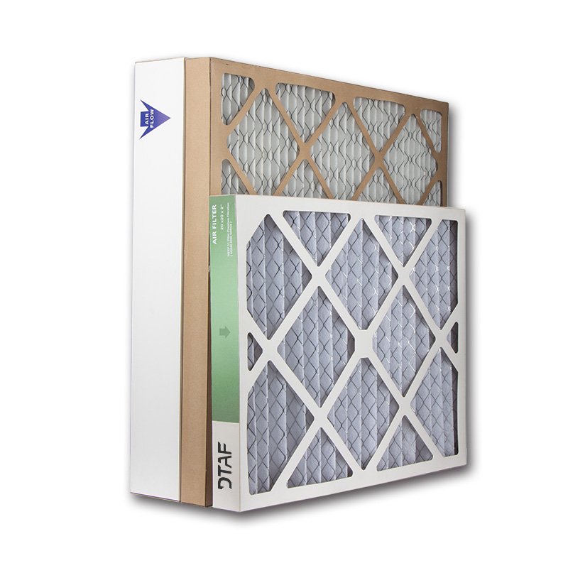 Customized Cardboard Paper Pleated Frame AC Furnace HVAC 24x24x2 MERV 8 11 13 Air Filter Replacement Air Conditioner Filter