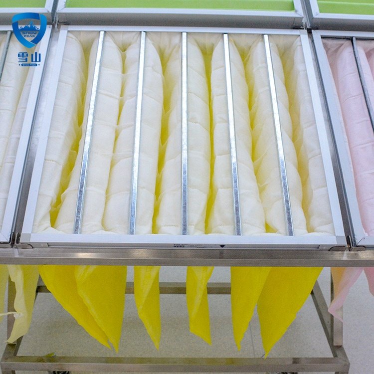 F7 6 Bags Pocket Air Filter for Clean Room