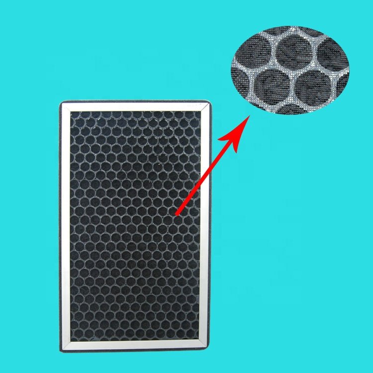 Silver Ion Coating Filter Honeycomb Activated Carbon Air Filter