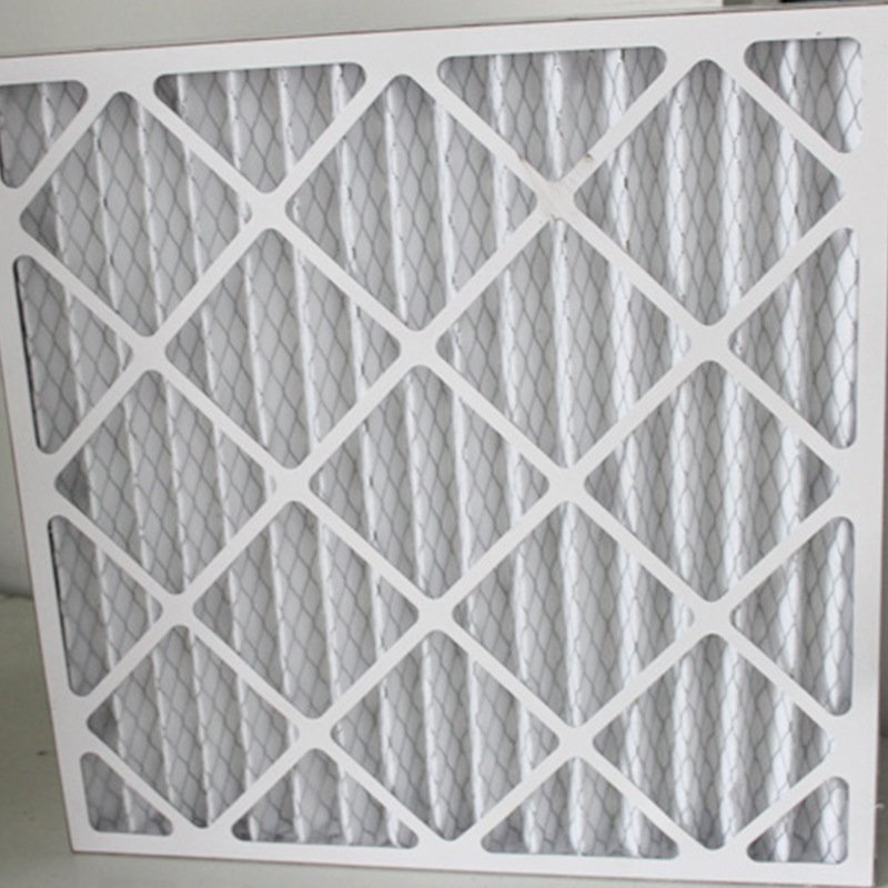 Customized Size Cardboard Frame Pleated G4 Air Filter Replacement for HVAC & AC Furnace System Dust Collection