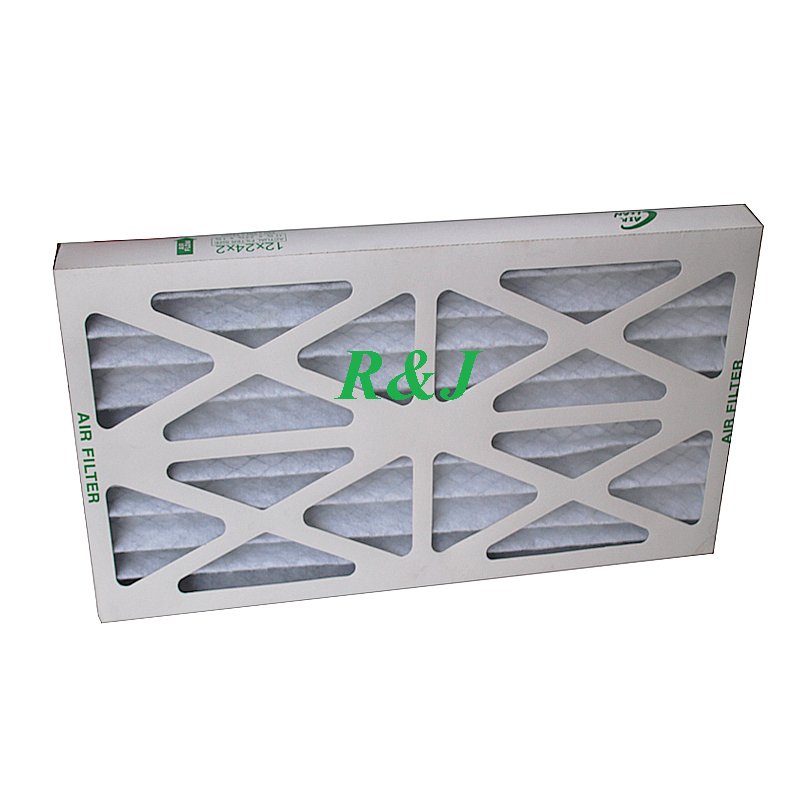 16x25x1 MERV8 MERV9 Air Filter,Cardboard Frame Furnace Filter