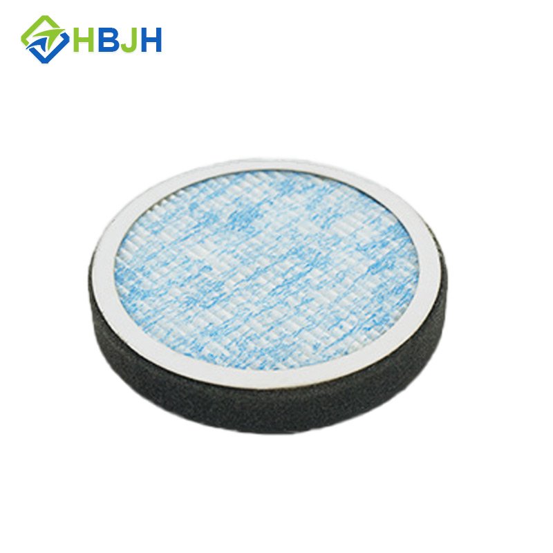 Customization Small Round Disk Activated Carbon Hepa air Filter for Household air Purifier Replacement Filter element
