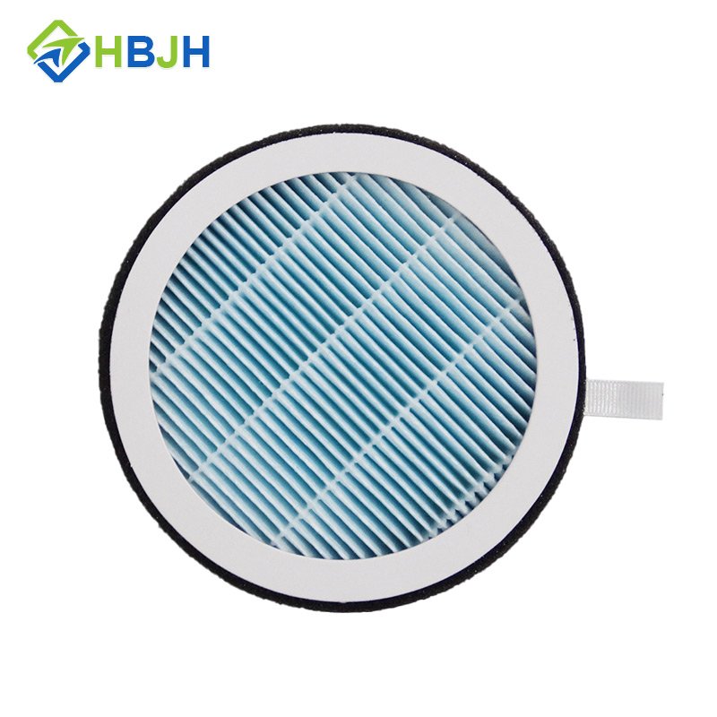 Customization Small Round Disk Activated Carbon Hepa air Filter for Household air Purifier Replacement Filter element