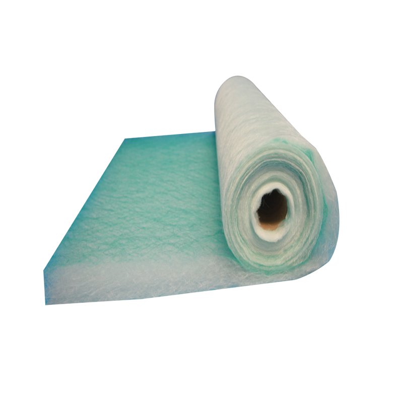Glass Fiber Filter Paint Stop Floor air Filter Arrestor Media Rolls for Painting Booth
