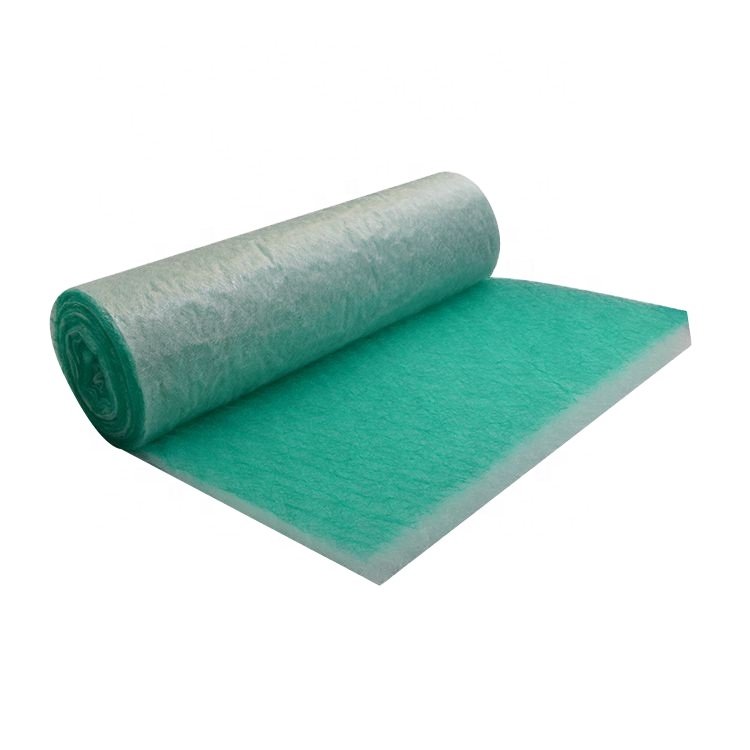 Glass Fiber Filter Paint Stop Floor air Filter Arrestor Media Rolls for Painting Booth