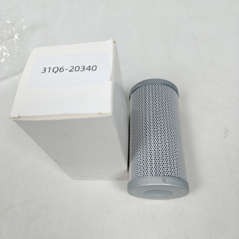 High Quality Fiberglass Hydraulic Pilot Filter Element 31Q6-20340 Construction Equipment Excavator Diesel Used Oil Air Filter