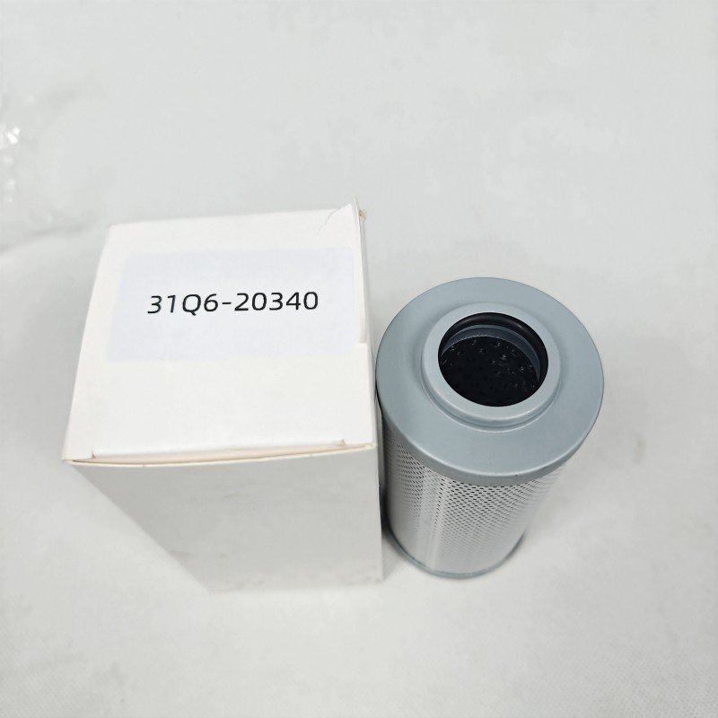 High Quality Fiberglass Hydraulic Pilot Filter Element 31Q6-20340 Construction Equipment Excavator Diesel Used Oil Air Filter