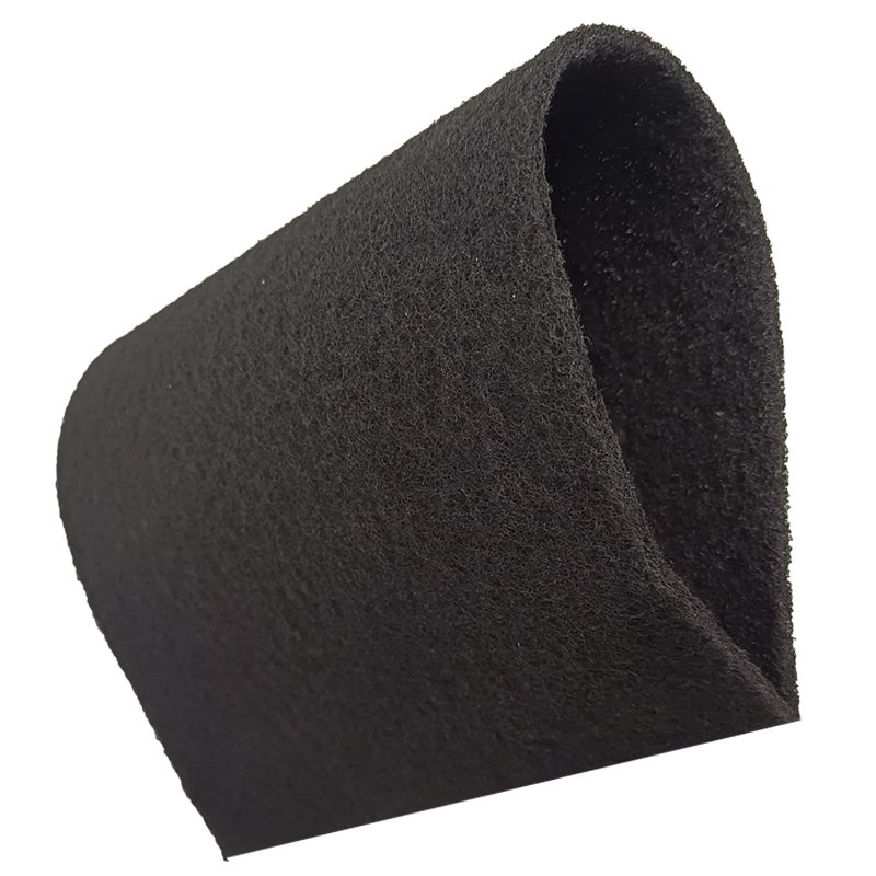 Customized Activated Carbon Sponge Sheet Cotton Air Filter Foam