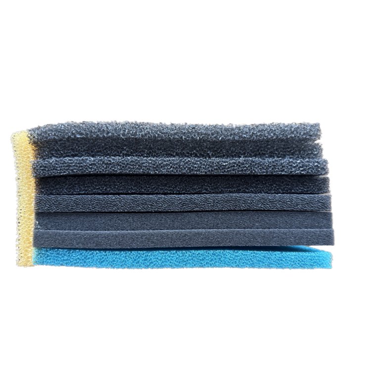 Custom High Quality PPI Activated Carbon Aquarium Foam Filter Durable Filter Sponge Air Enhancement Premium Air Filter Sponge
