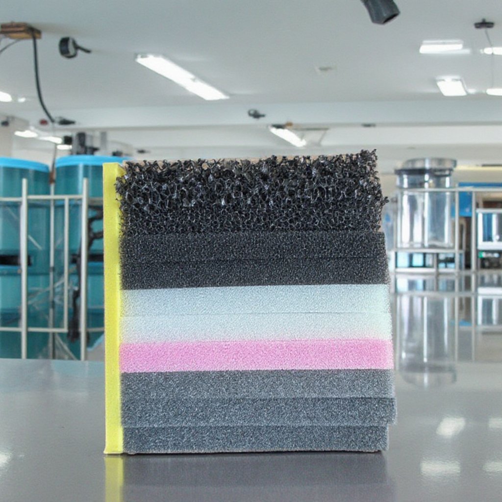 Custom High Quality PPI Activated Carbon Aquarium Foam Filter Durable Filter Sponge Air Enhancement Premium Air Filter Sponge