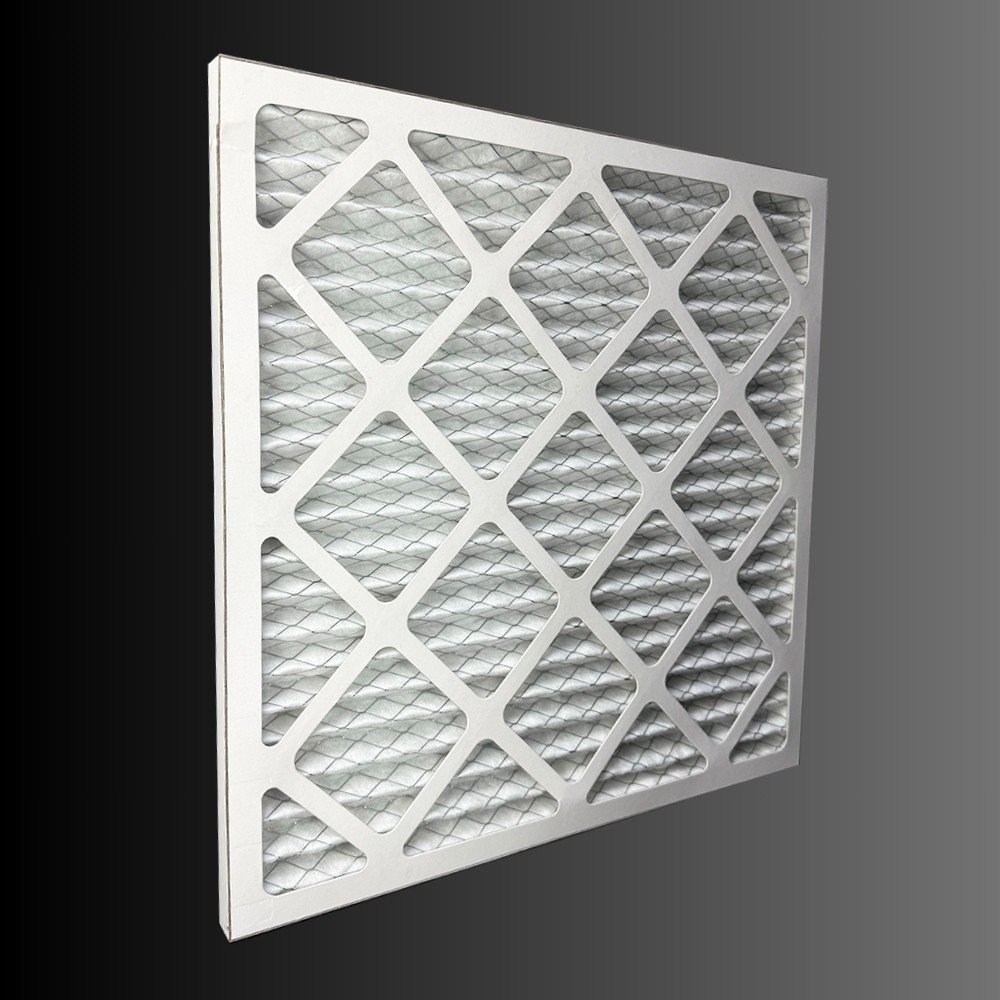 Cardboard Paper Pleated Frame 20x20x1 MERV 8 HVAC AC Air Filter Replacement Air Conditioner Furnace Filter