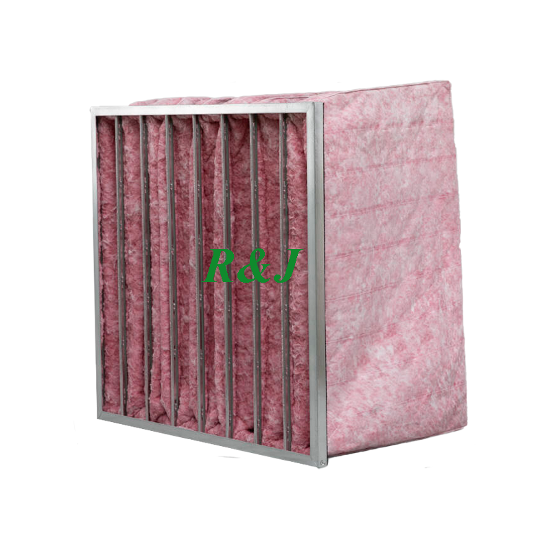 Air Filter Pocket filter fiberglass media rigid filter bag