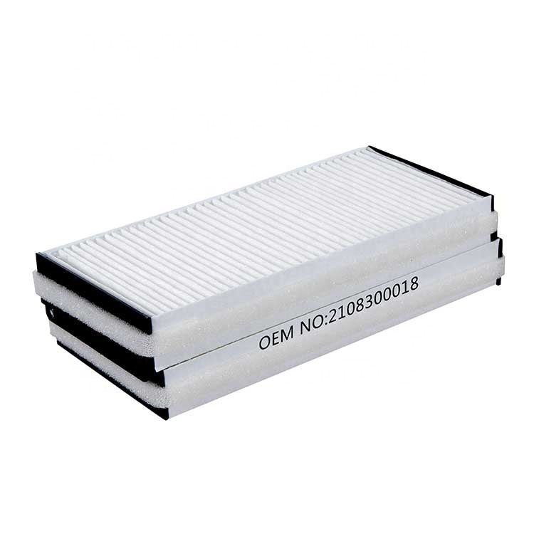 Hot Sale Auto Car Cabin Air Filter 2108300018 for Car 210 MODEL E200 - E220 (SET CARBON MATERIAL)