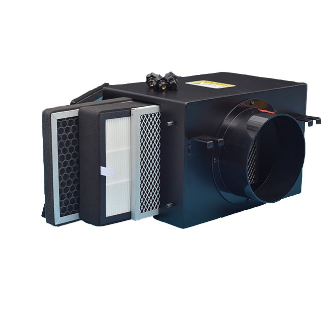 HEPA PM2.5 Purifier Duct Filter Fresh Air Filter Box Air Filtration System with 3 Filters Air Fresher 3 Months