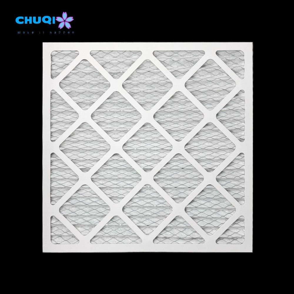 20% OFF OEM & ODM USA and EU Standard 14x30x1Ac Filter MERV 8 Paper Pleated Cardboard Frame AC Furnace Air Filter