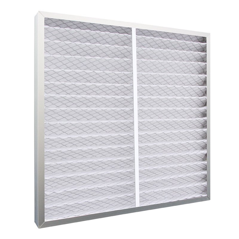 Customized Electrostatic Cotton Primary Efficiency Pleated Filter Different Sizes Return Air Filter HVAC System New Condition