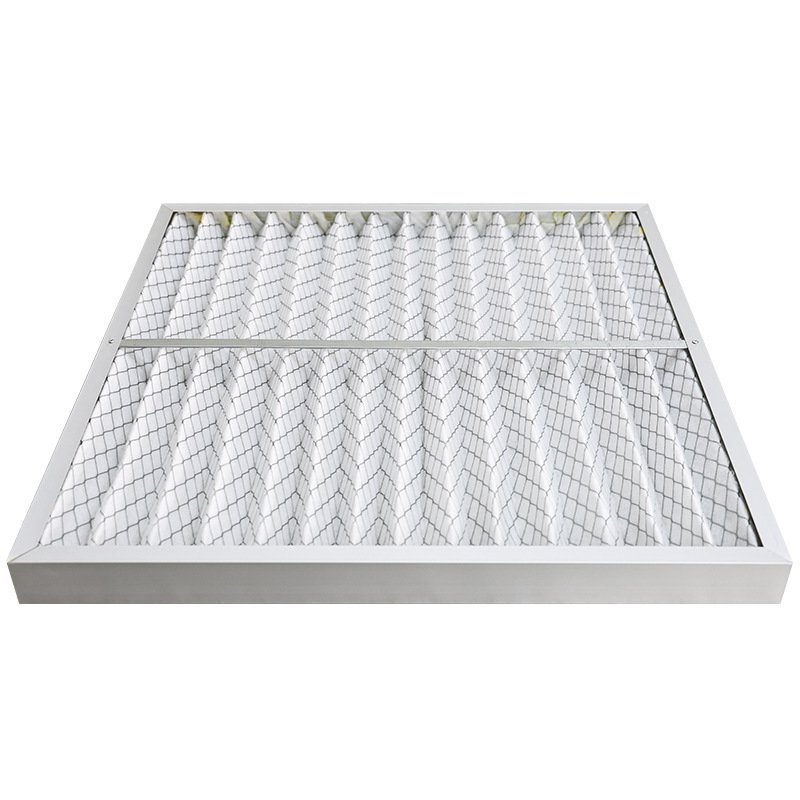 Customized Electrostatic Cotton Primary Efficiency Pleated Filter Different Sizes Return Air Filter HVAC System New Condition