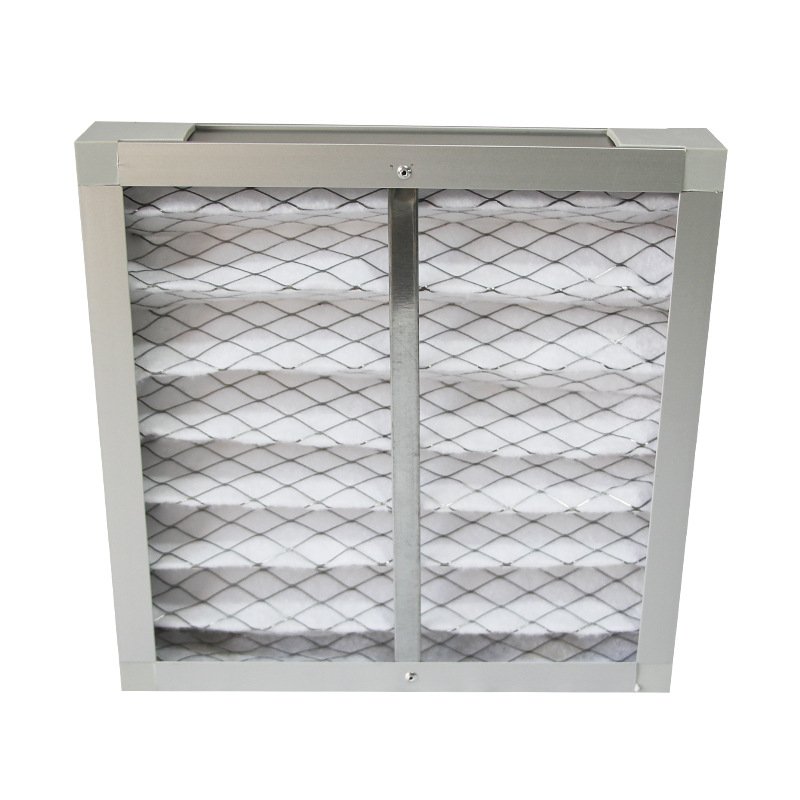 Customized Electrostatic Cotton Primary Efficiency Pleated Filter Different Sizes Return Air Filter HVAC System New Condition