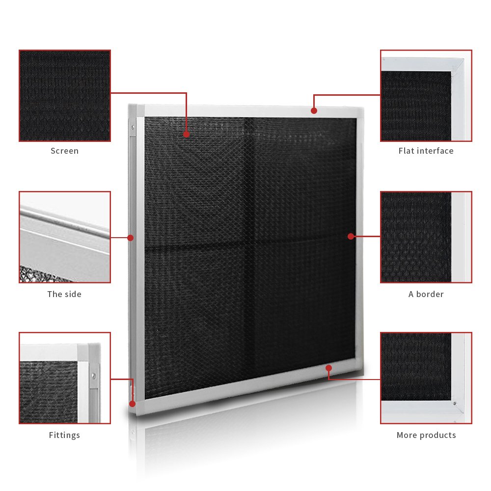 Wholesale Activated Carbon Nylon Filter Screen for Primary air Filtration