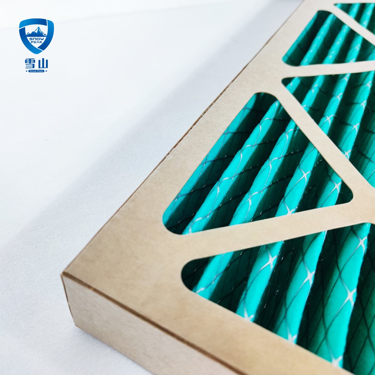 Kraft Cardboard G4 Primary Pleated HVAC Air Filter