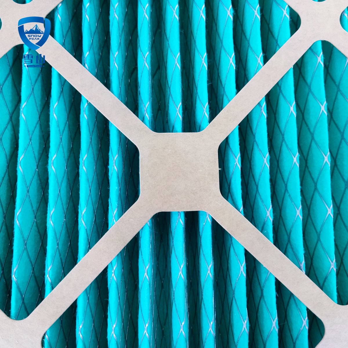 Kraft Cardboard G4 Primary Pleated HVAC Air Filter