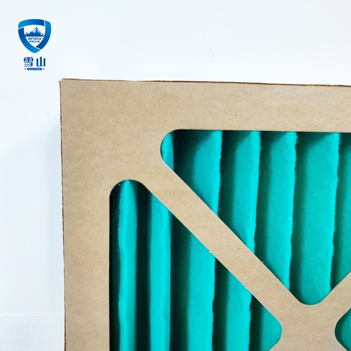 Kraft Cardboard G4 Primary Pleated HVAC Air Filter