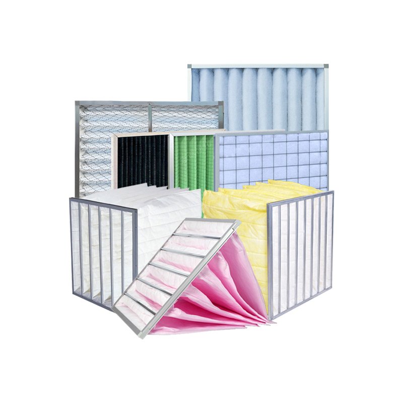 Customization Air Conditioner Filter Bag Pocket Air Filter F5 F6 F7 F8 F9 Non Woven Pocket Filter