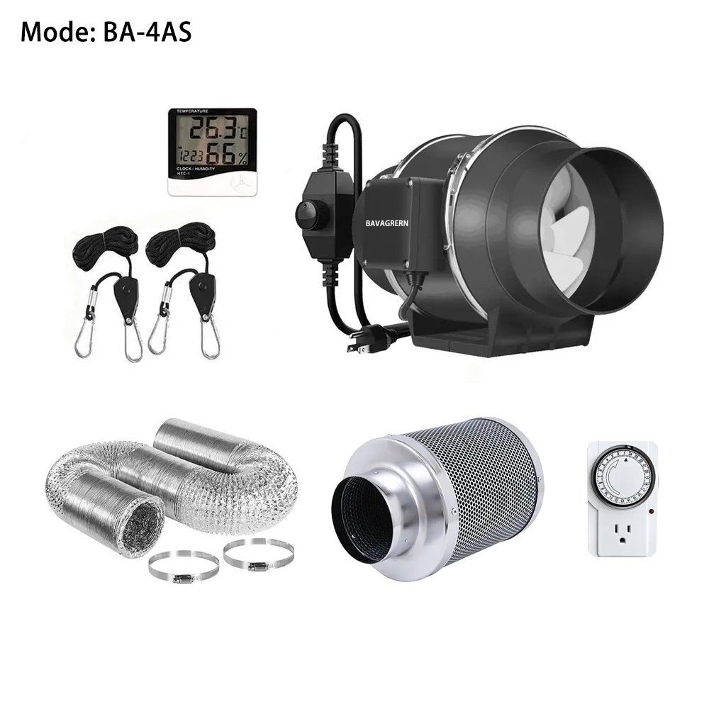 Super 6 Inch Air Carbon Filter Smelliness Control with Australian Virgin Charcoal for Inline Duct Fan,Planting Tent, Pre-Filter