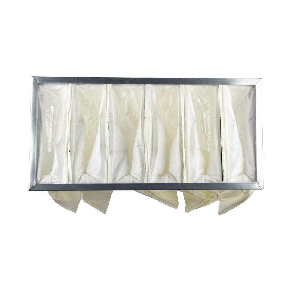 Ahu Pleated Pocket Dust Collector Air Filter Pocket Bag Filter G4 F5 F6 F7 F8 for Air Conditioning