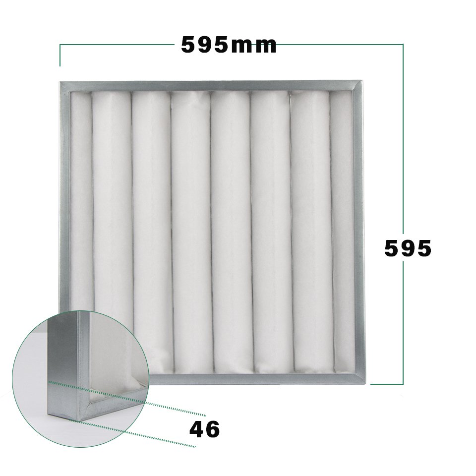 Industrial Hvac 20x25x1 air Filter Manufacturers Wholesale Non Woven Fabric G3 Filter air Filter