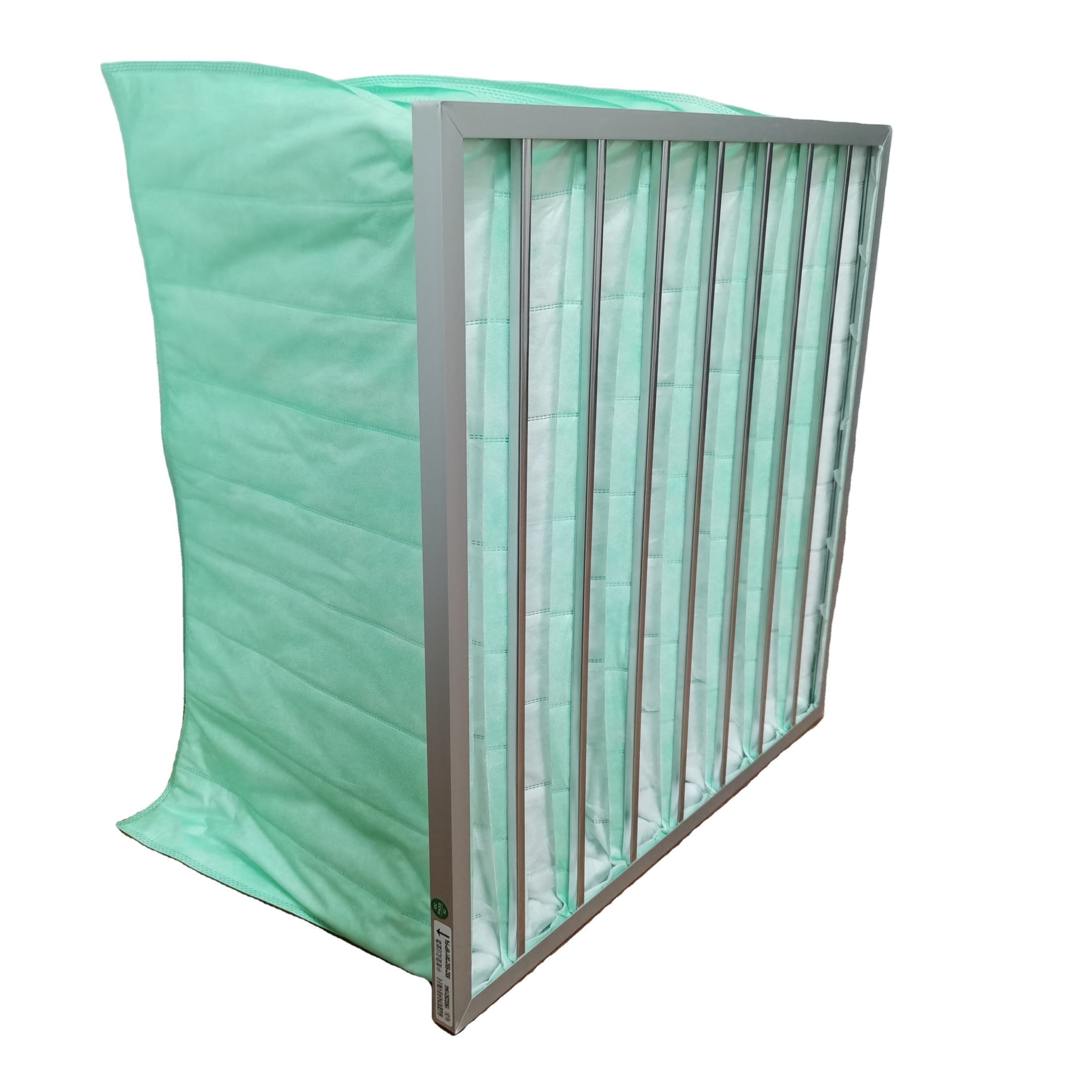 Customizable Medium Filter Air Filter for AC Bag Pockets Type Air Filters for Electronics Factory