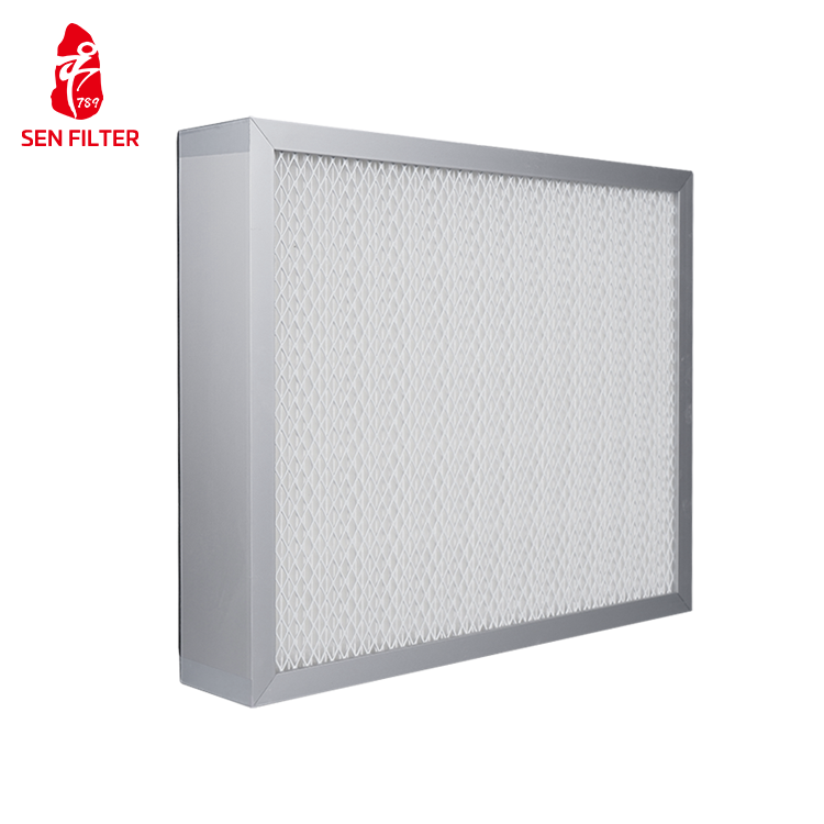 Custom HEPA Filter Without Partition H14 FFU air Stainless Steel Filter
